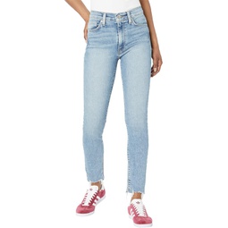 Womens Hudson Jeans Barbara High-Rise Super Skinny Ankle in Peace of Me