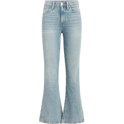 Womens Hudson Jeans Barbara High-Rise Bootcut Crop in Prism