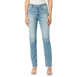 Holly High Rise Straight Jeans