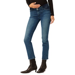 Nico Mid Rise Straight Ankle Maternity Jeans