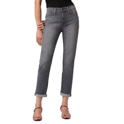 Blair High Rise Cropped Straight Jeans