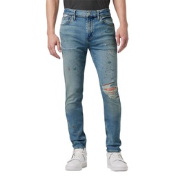 Axl Slim-Fit Distressed Stretch Jeans