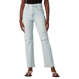 Jade High Rise Straight Jeans