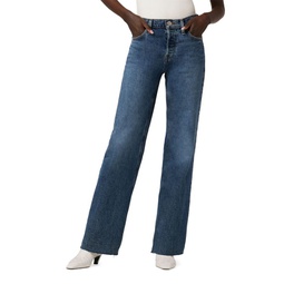 Rosie Mid Rise Wide Leg Jeans
