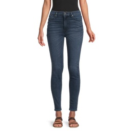 High Rise Ankle Super Skinny Jeans