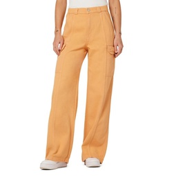 High Rise Wide Leg Cargo Pants