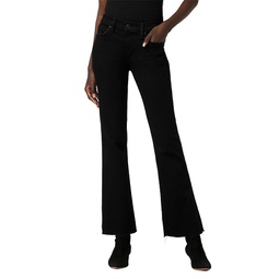 Nico Mid Rise Wide Leg Jeans in Black