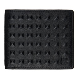 Black Leather Wallet 241084M164002