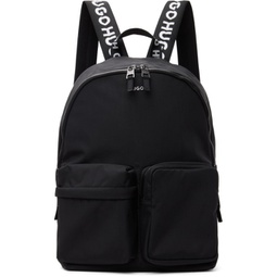 Black Tayron Backpack 241084M166002