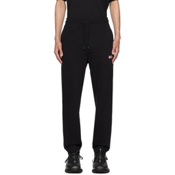 Black Relaxed-Fit Sweatpants 232084M190033