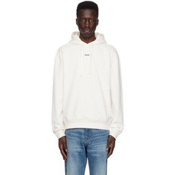 Off-White Drawstring Hoodie 241084M202029