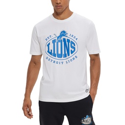 Mens BOSS x NFL Detroit Lions T-shirt