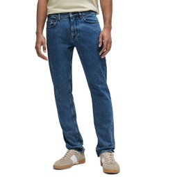 Mens Comfort-Stretch Slim-Fit Jeans