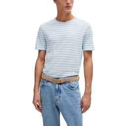 Mens Horizontal-Stripe T-shirt