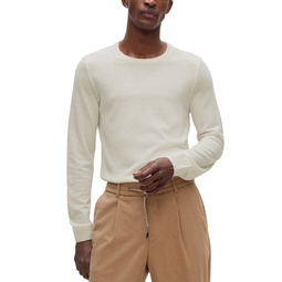 Mens Wool Slim-Fit Sweater