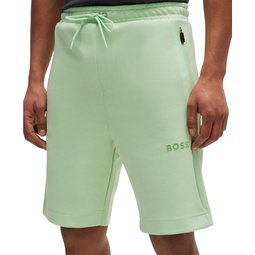 Mens 3D-Moulded Logo Shorts