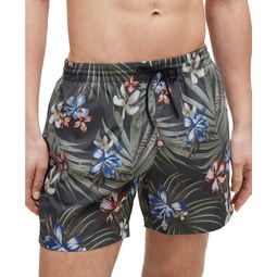 Mens Printed Quick-Drying Swim Shorts