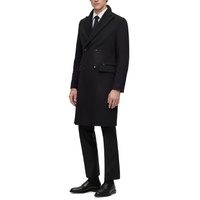 Mens Double-Breasted Coat