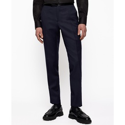 Mens Slim-Fit Tuxedo Trousers