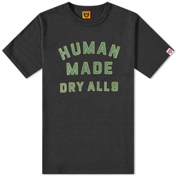 Human Made Font T-Shirt Black