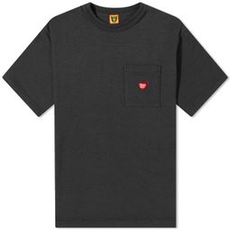 Human Made Heart Pocket T-Shirt Black