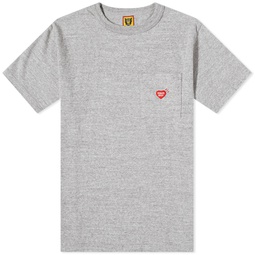 Human Made Heart Pocket T-Shirt Grey