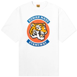 Human Made Tiger Crest T-Shirt White