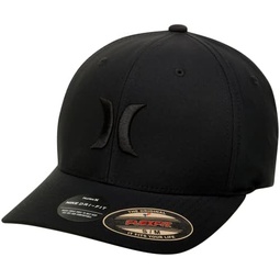 Hurley Mens One And Only Black Flexfit Hat