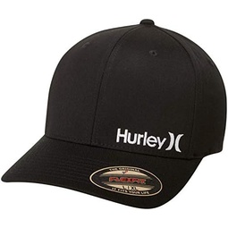 Hurley Mens One & Only Corp Flexfit Perma Curve Bill Baseball Hat