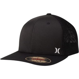 Hurley Mens Hat - Mini Icon Mesh Fitted Trucker Cap