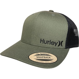 Hurley Corp Staple Trucker Olive One Size