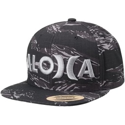 Hurley Mens Hat - Aloha Ohana Hawaiian Camo Snap Back Hat