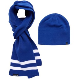 Hurley Mens Winter Hat Set - Beanie and Scarf
