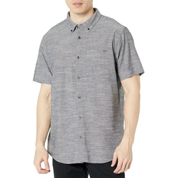 Mens Hurley One & Only Stretch Short Sleeve Woven
