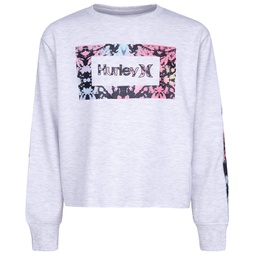 Hurley Kids French Terry Crew Neck Top (Big Kids)