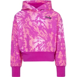 Hurley Kids All Over Print Fleece Pullover Hoodie (Little Kids)