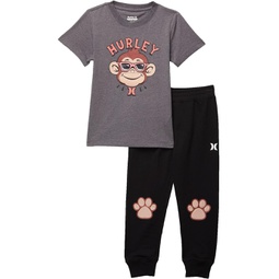 Hurley Kids Little Monsters Knit Set (Little Kids)