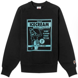 ICECREAM Magazine Ad Crew Sweat Black