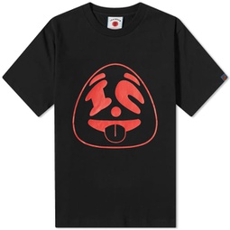 Icecream Panda Face T-Shirt Black
