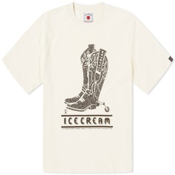 Icecream Boots T-Shirt Cream