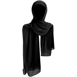 Women Muslim Long Khimar Ramadan Eid Prayer Garment Hijab Scarf Wrap Lightweight Chiffon Abaya Jilbab Islam Niqab