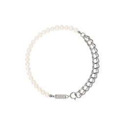Silver Chain Necklace 222490M145002