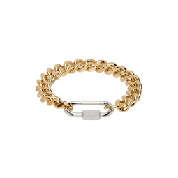 Gold Curb Chain Bracelet 222490M142023