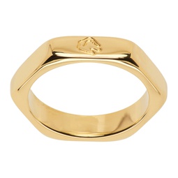 Gold Little Nut Ring 222490M147015