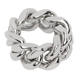 Silver Curb Chain Ring 231490M147011
