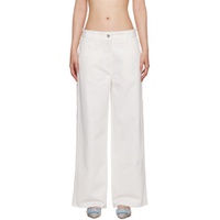 White The Clarice Jeans 241769F069001