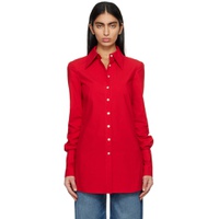 Red The Clark Shirt 241769F109003