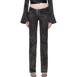 Black Elevated Jeans 241451F069004