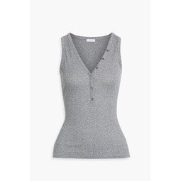 Simone ribbed Lyocell and cotton-blend jersey tank