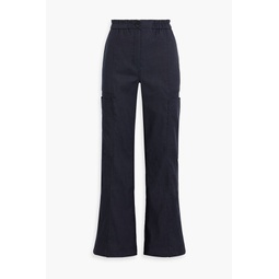 Leila linen-blend twill cargo pants